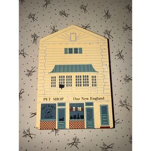 1993 The Cat's Meow Village Pet Shop Gift Shop Our New England Series XI Faline